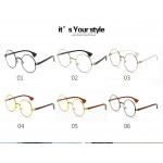 穿搭不可少飾品眼鏡【防護兼造型時尚媽媽少女大童系列】四季好搭配件不可少~明星款,金屬眼鏡框造型眼鏡/大框圓形眼鏡/時尚精品